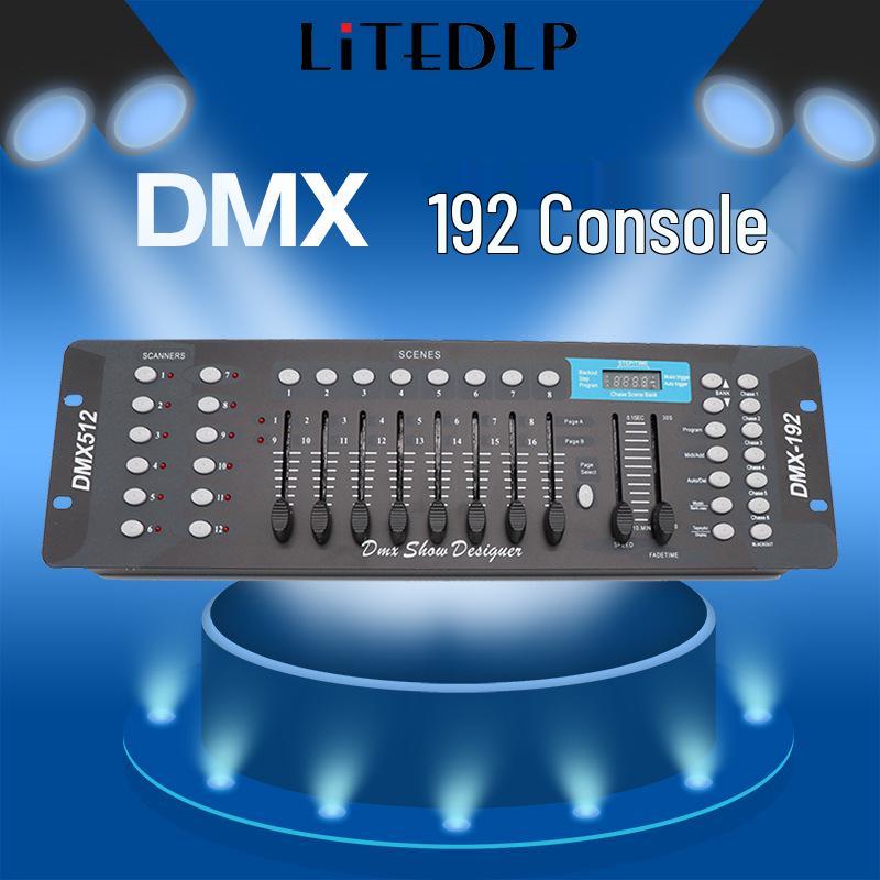 DMX512 Консоль управления на 192 канала для диммирования Par-светильников и лучевых светильников EU Plug