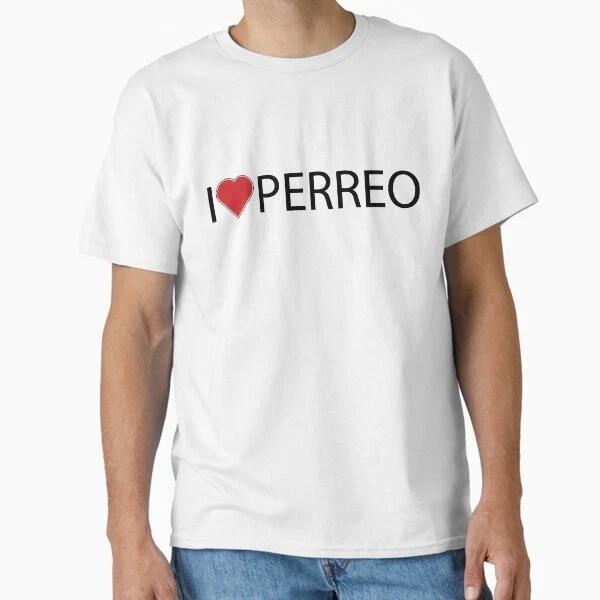 I Heart Perreo Reggaeton Classic Tshirt Made In Usaaus Tshirt S2xl S