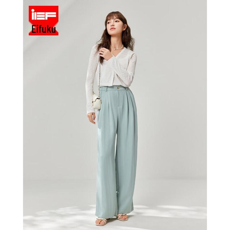 

IEF 2025 Spring/Summer Korean Style Wide-Leg Pants L
