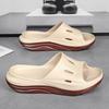 Fashion Fashion Mens Slippers Lightweight Beach Shoes Couple Casual Shoes Non-Slip Indoor Bathroom Slippers Outdoor Mens Sandals