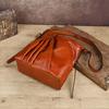 Johnature Borsa a Spalla a Tracolla Retrò Pelle Vera Pieghe Borsa da Donna di Alta Gamma e Multiuso