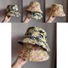 Sunflower Denim Bucket Hat With Wide Brim For College Style And Sun Protection