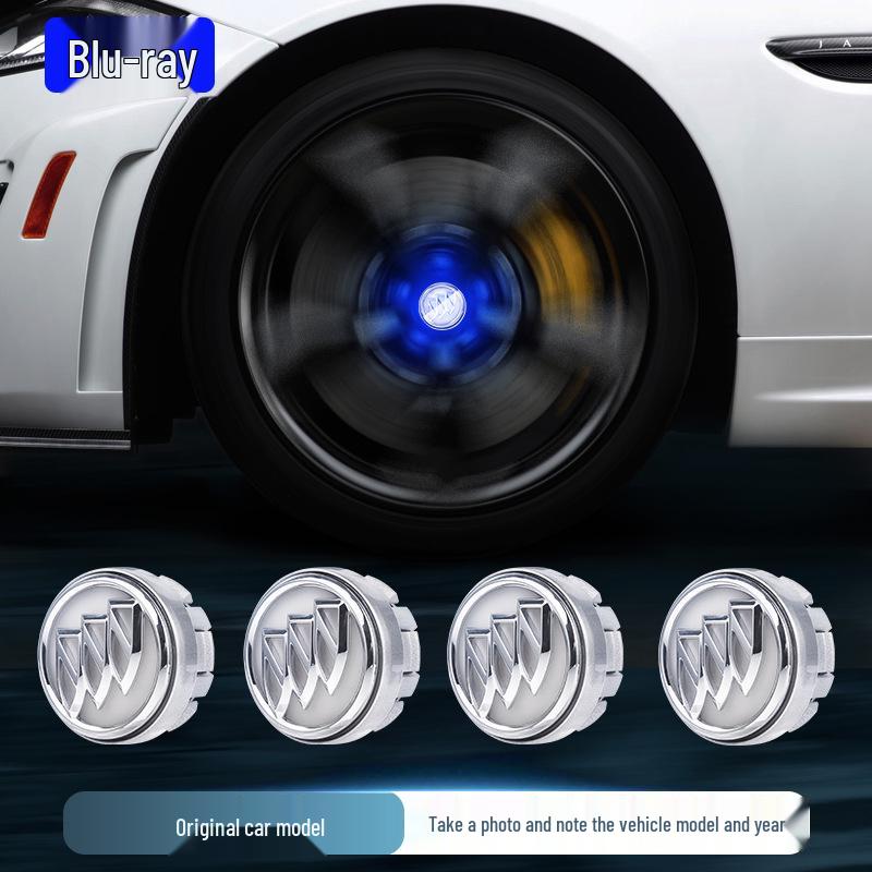 Compatible Magnetic Levitation Hub Lights for Buick: Excelle, Verano, LaCrosse, Enclave, Envision, GL8 - Luminous Tire Lights.