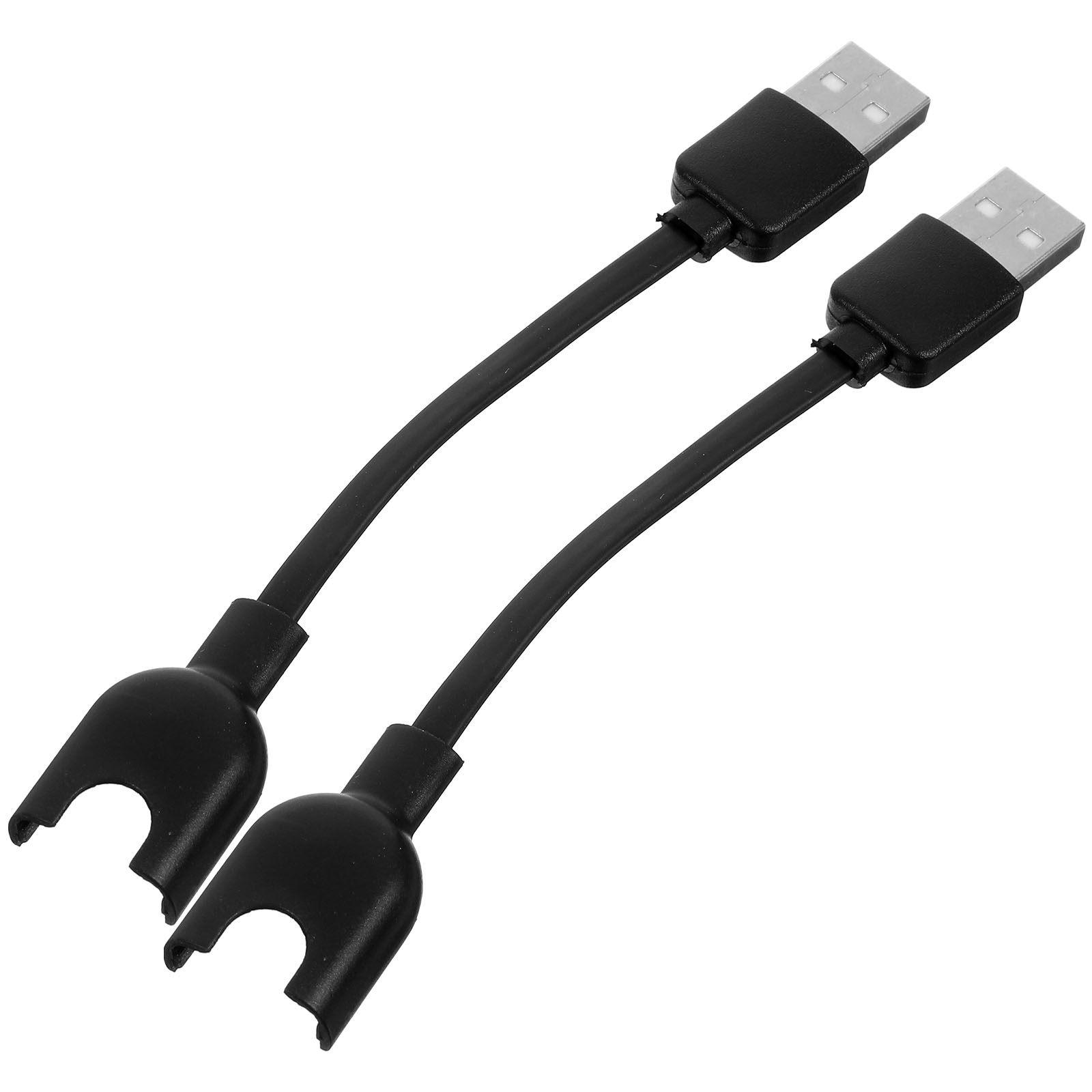 Зарядный кабель для 3 USB, сменная, позолоченный контакт, износостойкий, плоский кабель TPE, Умный фитнес-браслет 13X3X2CM