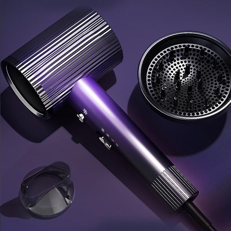 Gradient Hair Dryer 4color Fashionable Ttype 1600w Highpower 220v Household