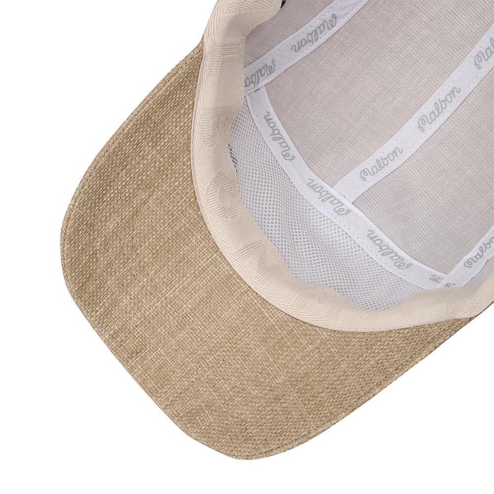 MALBON GOLF Summer Resort Golf Ball Cap Beige