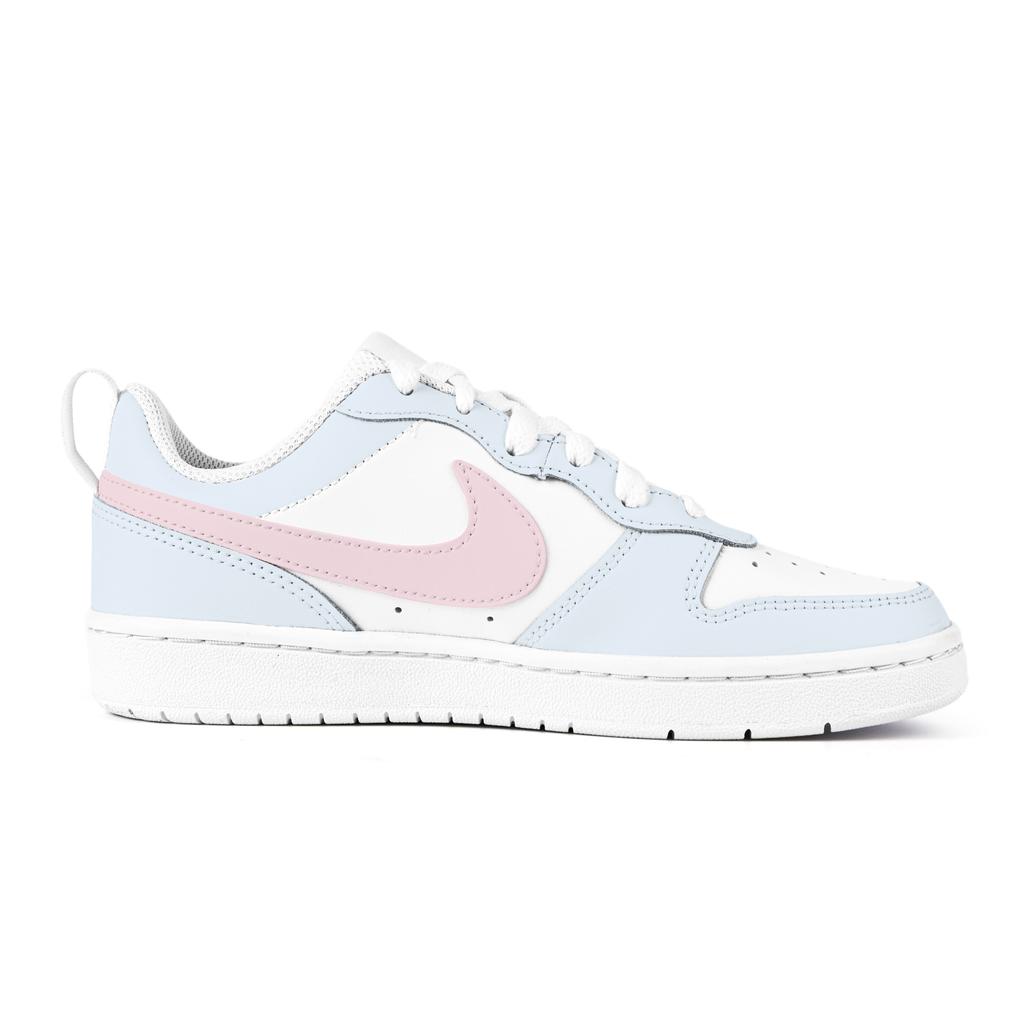 Nike Court Borough Spring Has Not Yet Ended, Elaina. Slip Resistant Abrasion Resistant Low top Skateboard Shoes Women's BQ5448-100(Team354-)