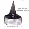 Masquerade Hats Female Hats Unisex Cosplay Party Hats Halloween Hats Witch Caps Wizard Props Caps
