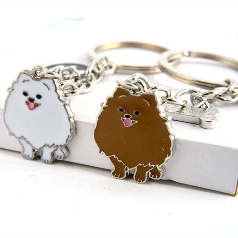 pomeranian keyring