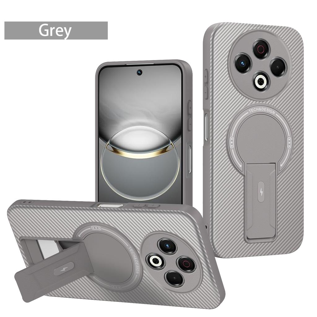 For Tecno Spark 30 Case Tecno Spark 30 Phone Case Tecno Spark 30 4G Cover KL6 Magnetic Mounting Bracket Protect Back Cover