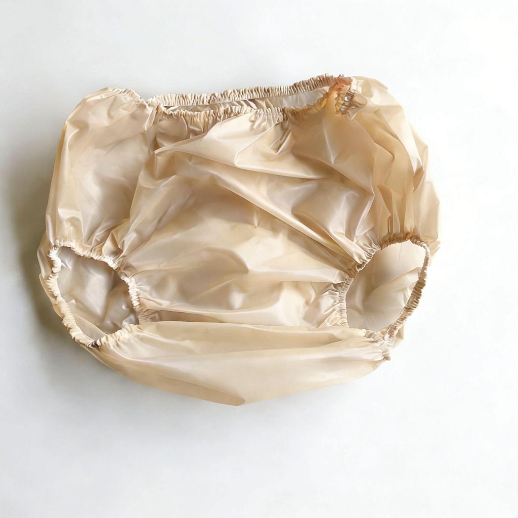 Pantaloni per Incontinenza Adulti con Elastico in Vita e Protezione Anti-perdite - Copri-mutande Monouso in Plastica PE e Pannolini con Barriera Anti-urina