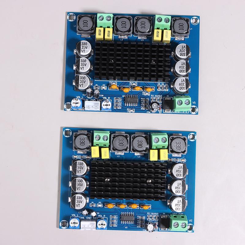 Chip Tpa3116 D2 Xh-M543 12V 24V 120W*2 Dual Channel Digital Power Audio Amplifier Board 120W X2 Tpa3116D2