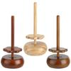 Reusable Wooden Yarn Winder Stand Rotatable Design Magnetic Skein Rack  DIY Knitting