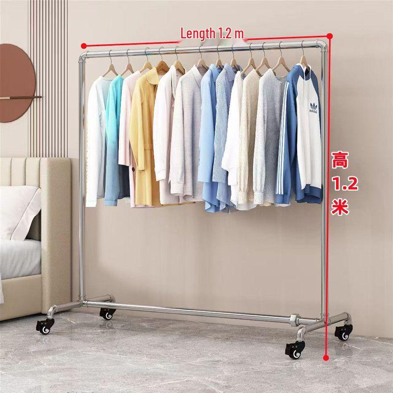 

Кованый железный дисплей для одежды и сушилка на колесах