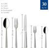 Набор столовых приборов Villeroy & Boch Victor, 30 предметов (1263509053)