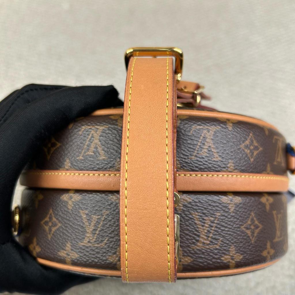 [Pre-Owned] Petite Boite Chapeau Monogram Canvas Leather Shoulder Bag Medium - Very Good #1PWMWUP