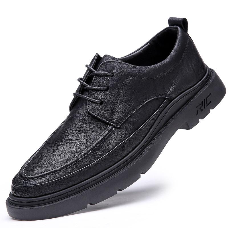 

Business break men s shoes platform sewing line retro dress business men s leather shoes men s casual shoes 2025 38