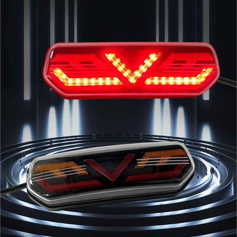 Tylne Światło LED Tylne Światło Samochodu Elektrycznego Motocykla Tylne Światło Przeciwmgielne Światło Pozycyjne Światło Hamowania Światło Konwersji