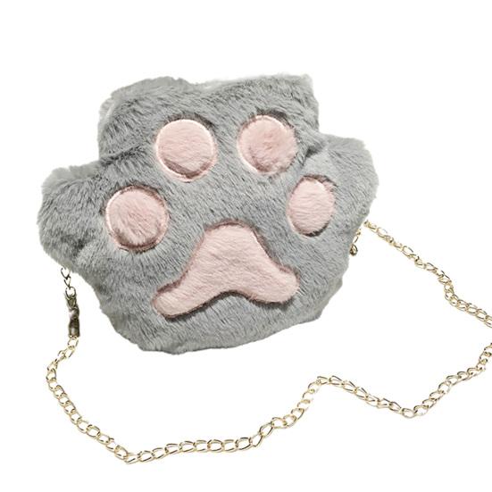 Цепочка для сумок-мессенджеров универсальное хранилище серый 649₽