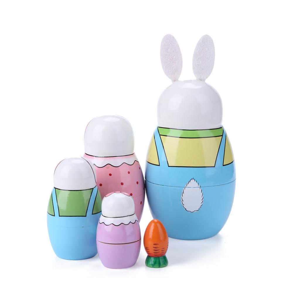 Home Bedroom Matryoshka Russian Nesting Stacking Dolls Dolls Toys Wooden Russian Nesting Doll