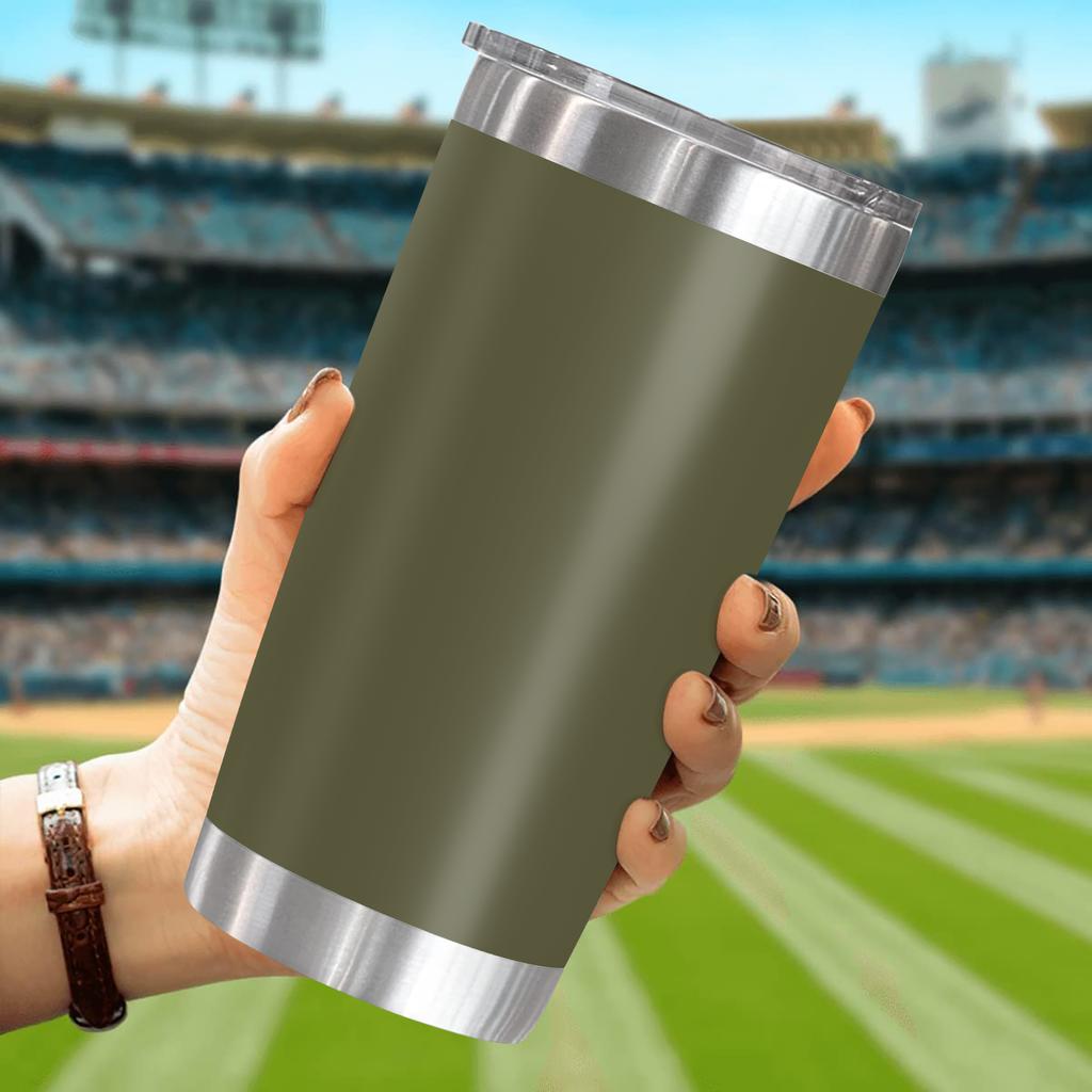 20Oz Stainless Steel Double Wall Insulated Tumblers Vacuum Cup with Straw and Lid Keep Cold Hot Drinking Water Bottle 10colors