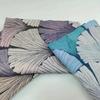 Leaf Print Polyester Muslim Scarf Year Round Vintage Color Block Bohemian Shawl Women's Warm Hijab Scarf