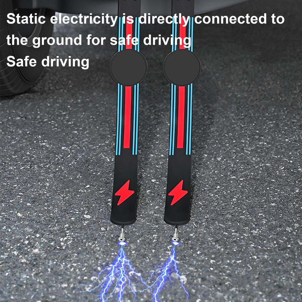 Car Anti Static Grounding Strap Eliminates Shock Discharge Earth Strap Car Static Eliminator for Safe Driving Truck RV in Dry