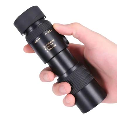 10-300X40 Zoom Leistungsstarkes Fernglas Langstrecken Professionelles Monokular-Teleskop HD Hohe Qualität BAK4-Prismen Tragbar für Camping