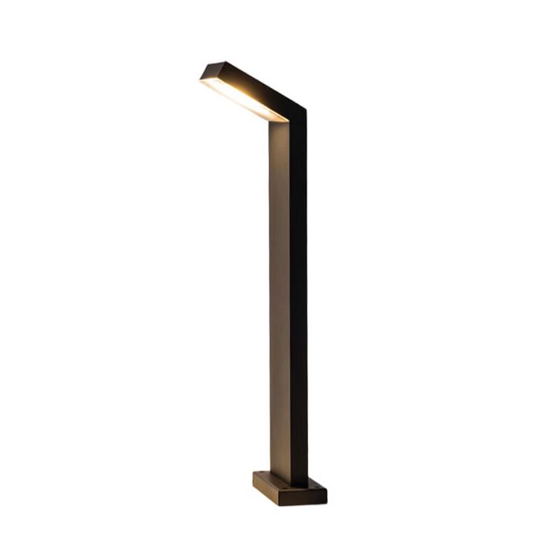 Slanted 7-Shape Outdoor Rechargeable Lawn Light