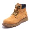 New Men's Mid-Top British Style Genuine Leather Autumn and Winter Worker Boot Men's Boots High-Top Worker Boots Worker Boot