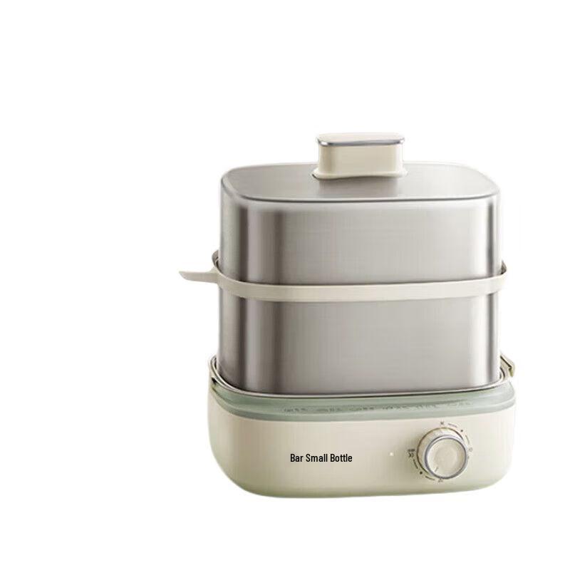 Bear Automatic Double-Layer Stainless Steel Egg Cooker CN plug (adapter included)