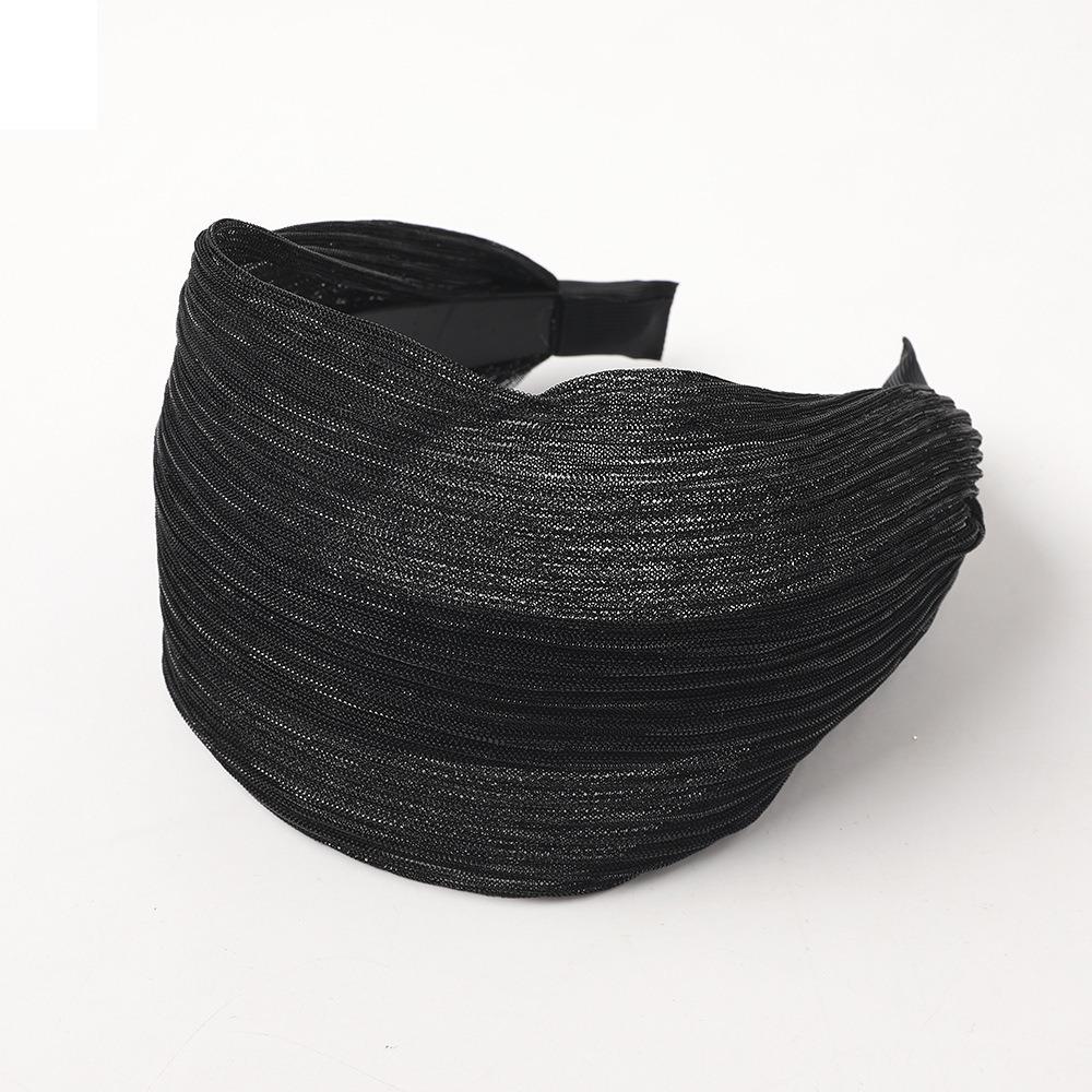 Fashion Vintage Lace Hair Hoop Anti Slip Hollow Lace Hairband Head Wrap Hair Accessories Elegant Women's Wide Headband Daily Use