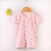 2026 Newborn Short Sleeve Jumpsuit Romper - Thin Style Bodysuit Pajamas