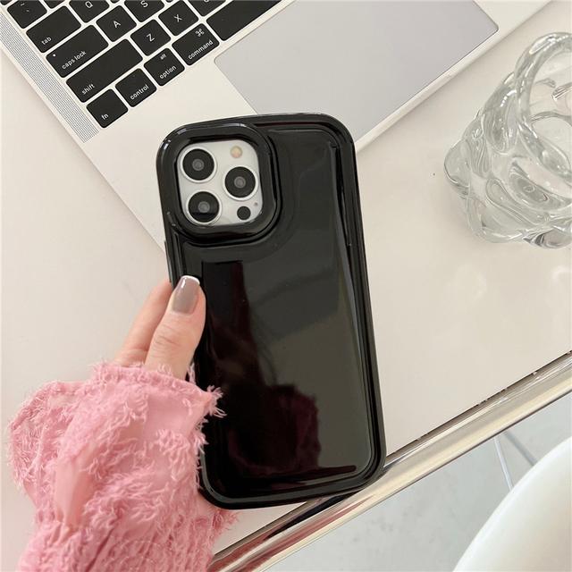 

Ins Корейский милый чехол для телефона с мылом ярких цветов для Iphone 14 Pro Max 11 12 13 Pro, глянцевый простой противоударный мягкий силиконовый чехол Funda For iPhone 14