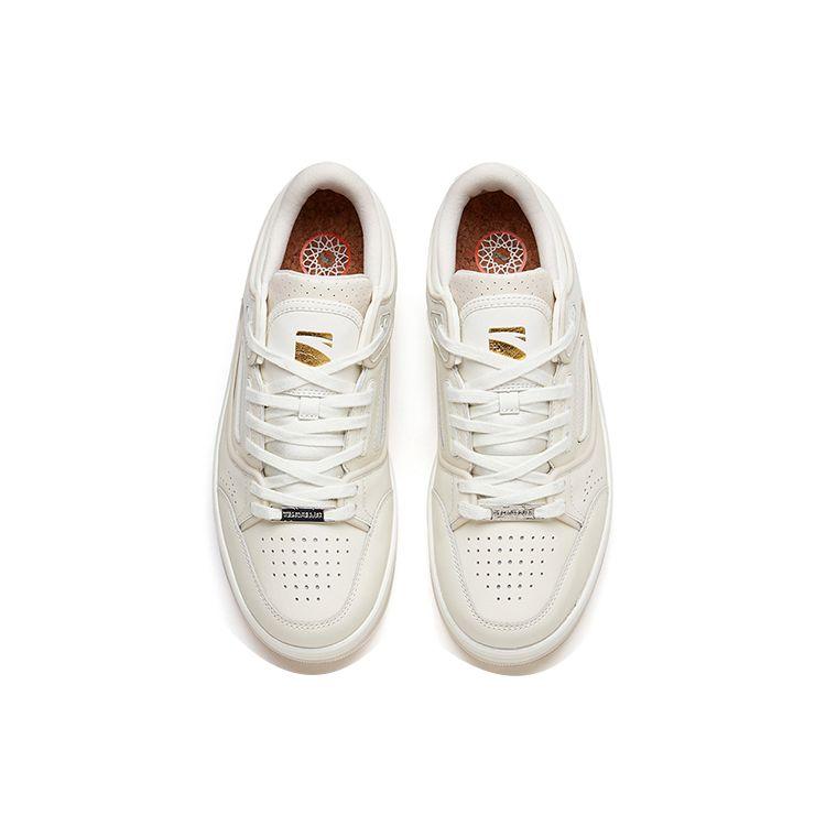 Anta Champion Sports Casual Low-Top Sneakers Women Sneakers White Gray 122218011A-2