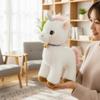 Cozy Stuffed Horse Plush Toy Lifelike Horse Stuffed Horse Doll Cute White Horse Doll  Kid Toy