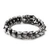 Kalen Vintage Chunky Dragon Bracelet High Quality Stainless Steel Punk Men's Bracelet Chain Jewelry Gifts 21CM Metal Accessories