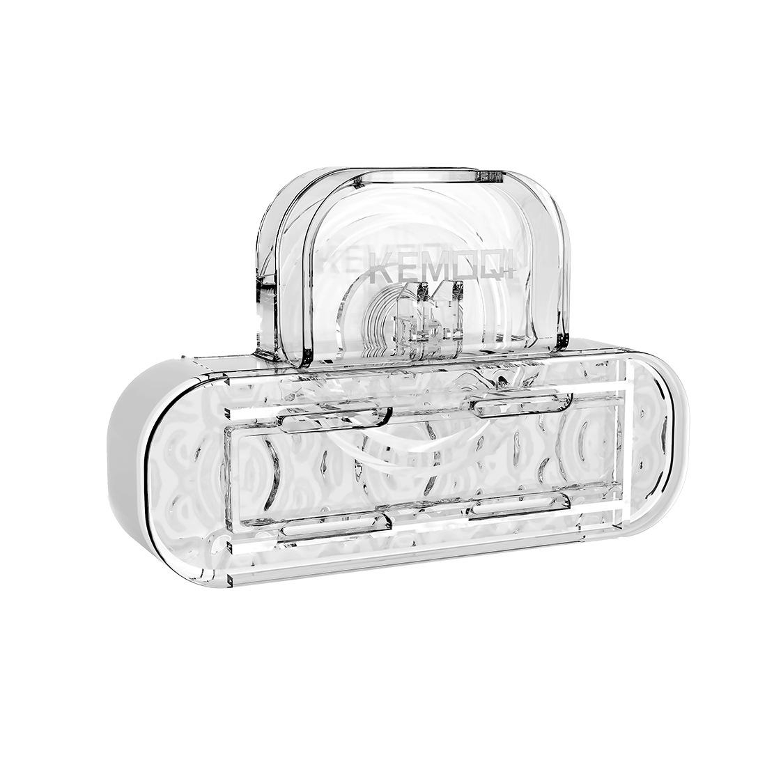 

Suction Cup Socket Holder Power Strip Holder No Drill Wall Mount Multifunctional Socket Organizer Wavy Design Cable Management