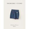 Insbobo Girls' Pants 2026 New Summer Girls' Shorts Children's Jeans Summer Thin Children's Clothing Versatile