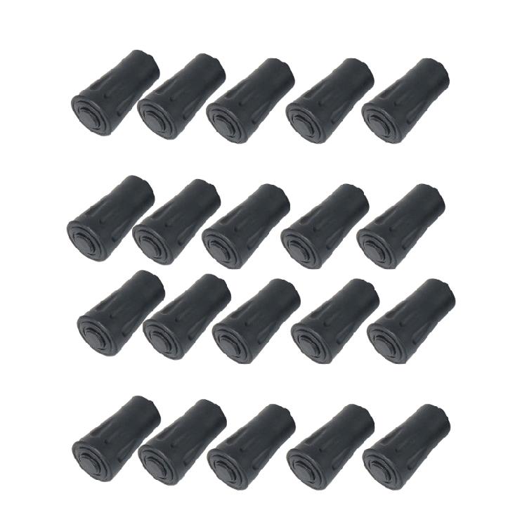 Walking Aid Feet Cane Tip Protectors Rubber Texture Footing Solution Suitable for Outdoor Hiking and Mountain Climbing
