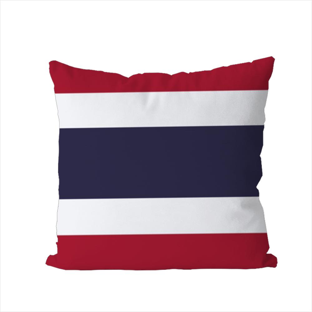 Flag Pillow Case For Car Sofa Decorative Home Doublesided Print Plush Square Throw Pillow Cushion Cover