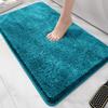 Toilet Absorbent Floor Mat Bathroom Toilet U-Shaped Mat Toilet Entrance Door Non-Slip Foot Pad Toilet Carpet