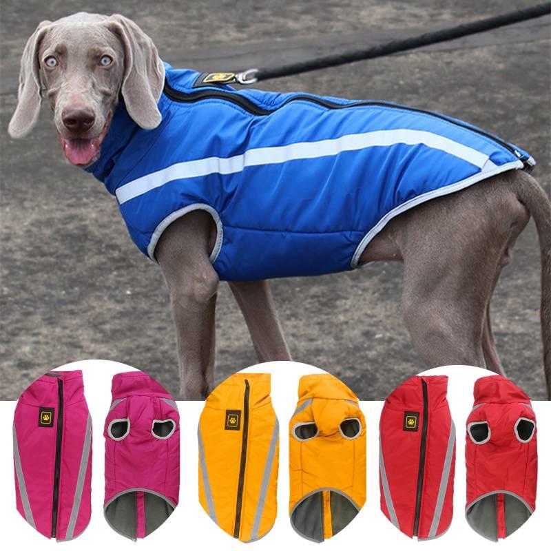 Warm Outdoor Reflective Dog Vest Jacket For Winter
