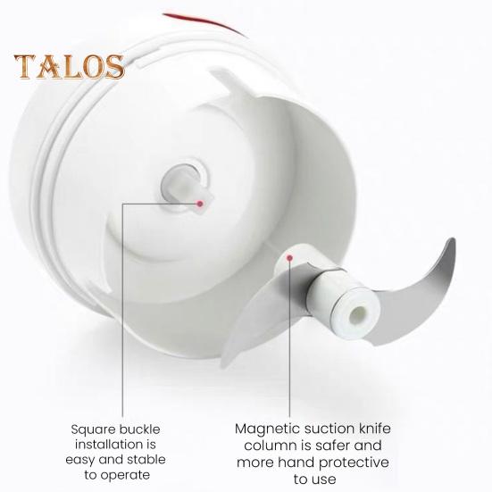 Manual Garlic Chopper Hand-Pulled Garlic Masher Mini Food Processor for Ginger Pepper Nuts Fruit And Vegetable Chopper