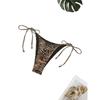 Bikinis Leopard Swimsuit Bandage Bath Wear Sexy Piece Suits High Waist Swimwear Triangle Bathsuit Summer Biquini