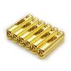 Individual Guitar Tube Bridge 8.5x41.5mm String Bridge Bottom Trough String Split Type Guitar Bridge Black/Golden/Silver