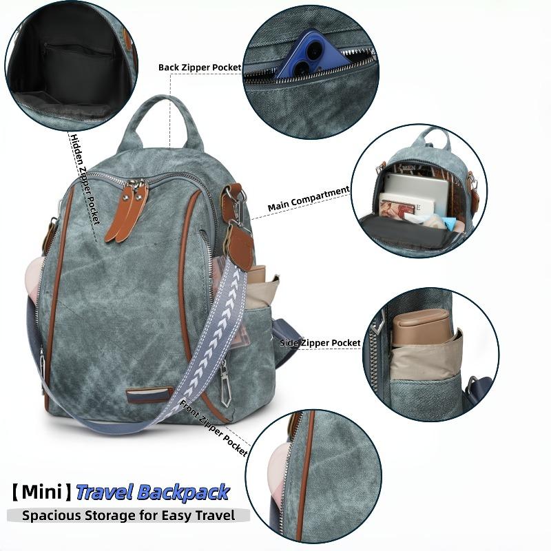 Retro Ladies Casual Backpack