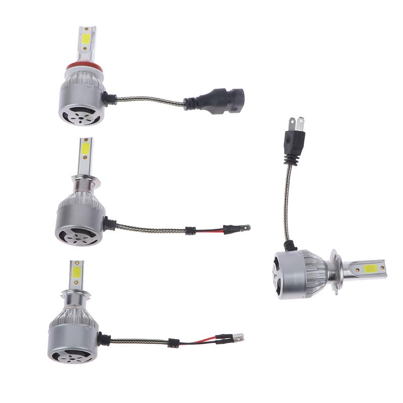 H1 H7 H11 Cob Car Led Headlight Bulbs Hi-Lo Beam 36W 16000Lm 6000K Led Car Light