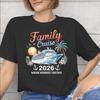 Family Cruise 2026 Tee Shirt for Unisex Unisex Print T Shirts Making Memories Together Cotton Clothes