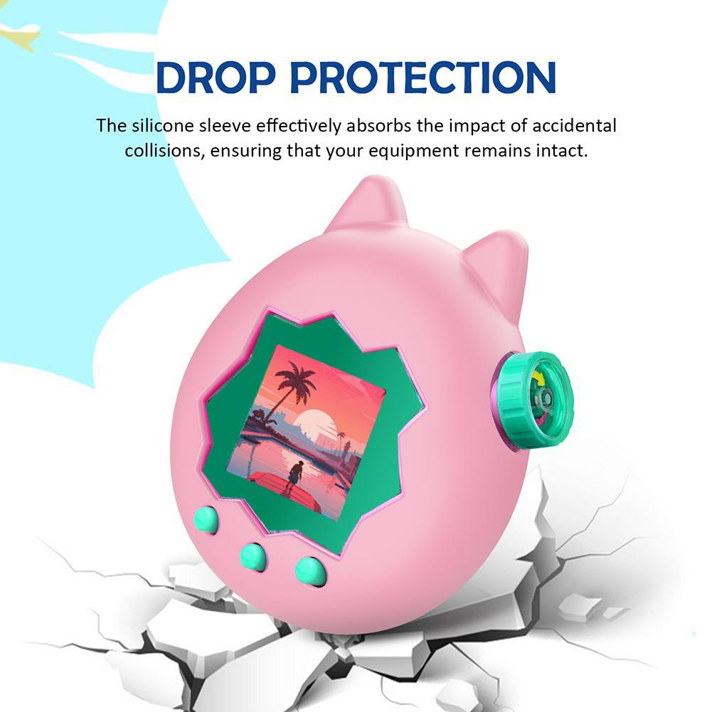 Game Console Silicone Protective Case For Tamagotchi Paradise Anti-Scratch Impact Resistant Comfortable Grip Protector Shell